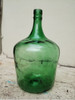 Damajuana Botellón Antiguo De 5 Litros Verde Esmeralda. 1