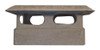 Sombrerete De Ventilación De Fibrocemento De 20 X 25 Cm 0