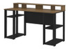 Escrivaninha Mesa Gamer Com Nichos 140cm Cordoba Yescasa 3