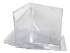20 Estojos Capa Caixa Cd Dvd Box Acrílico Transparente 0