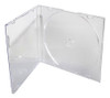 20 Estojos Capa Caixa Cd Dvd Box Acrílico Transparente 1