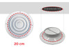Difusor Redondo Diam 20 Cm / (conexion Ducto Diam 15cm) 2