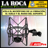 Araña Shockmount Soporte Para Microfono Condenser La Roca 4