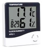 Reloj Termometro Temperatura Higrometro Humedad Alarma 0
