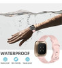 Malla Para Reloj Fitbit Versa 3-4 Sense2 Silicona Arena R S 2