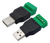 Aaotokk Usb 2.0 A Tornillo Terminal Block Adaptador Usb 2.0 3