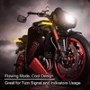 Kinstecks - 4 Luces Direccionales De 12v Para Motocicleta, M 1