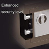 Heroecol Key Y Electronic Security Safe Box Caja De Depósito 3