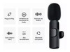 Microfone Lapela Duplo Bluetooth Sem Fio Android E iPhone 3
