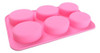 Zicome Oval Silicone Molde Barras Jabón 2u. 1