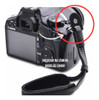 Alça De Mão De Pulso Para Câmera Fotográfica Preto 5