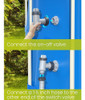 Summerbuddy Válvulas De Émbolo De Piscina Sobre El Suelo Pie 1