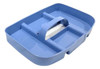 Maleta Box Multiuso Paramount Grande Com Divisórias Azul 4