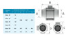 Exaustor 150mm Para Maquina De Corte Laser + Cabo De Força 4
