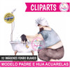 Cliparts Dia Del Padre Papá Hija Imprimibles 0