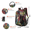 Mochila Hojas P/senderismo Liviana Impermeable 22l 1