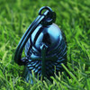 Llavero Colgante Campana Angel Guardian Acero Inoxidable 4