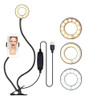 Suporte De Lâmpada Fotográfica Stand Light Selfie Webcam Liv 1
