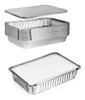 Bandeja De Aluminio C/tapa Carton P/horno 750 Ml - 100 Unid 4