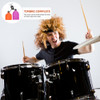 Tambor De Percussão Cow Bell Noise Maker Cowbell Major 4