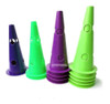 Conos 30cm X5 Uni C/agujeros Ranurado Rígido Entrenamiento C 1
