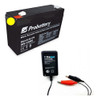 Bateria Gel 6v 12ah Para Juguetes + Cargador De Bateria 1