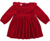 Mud Pie Baby Girls Mud Pie Velvet Dress, Velvet, 3-6 Months 0