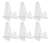 Prateleira De Exibição Transparente Easel Mini Portable 6 Un 3