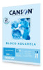 Bloco Papel  Desenho A4 Aquarela 12 Folhas  - Canson 300g. 2