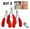 Kit De 3 Alicates Cortador De Cutículas E Unhas Original!!!! 5 Kit De 3 Alicates Cortador De Cutículas E Unhas Original!!!! 5