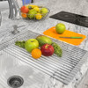 Sorbus Roll-up Dish Dry Rack | Durante El Secado Mat Frega 4