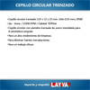 791040 Cepillo Circular Trenzado Erbz Rhodius Alemania Layva 1