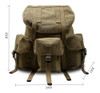 Mochila Bornal M14 Backpack Alice - Segunda Guerra Mundial 1