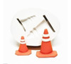 Molde De Silicone Cones De Trânsito Hot Wheels 1