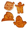 Set Cortantes Galletitas Cookies Cazafantasmas Ghostbusters 0