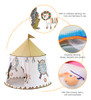 Tenda De Bebê Princess Castle Play House Large Indoor Kids F 6