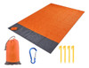Cobertor De Cobertor De Praia Tapete Laranja 200cm X 210cm 0
