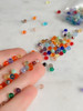 Cuentas Facetadas Varios Colores 4mm X 140 Unidades Abalorio 1