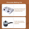 Podoy Calentador De Chocolate, Máquina De Templado Manual . 2