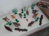 Animales Miniaturas De La Selva. Balde 20 Piezas. 1
