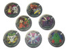 Lote 7 Super Mega Tazos Digimon Años 2000 0