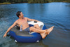 Colchoneta Inflable Intex River Run Lounge + Conservadora 3