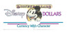 1 Disney Dollars Sin Circular Año 2008 Con Sobre Palermo 3