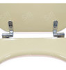 Asiento Inodoro Derpla Cromo Compatible C/ Pilar Champagne 2