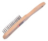 Cepillo Alambre Acero 30cm Madera Harden 0