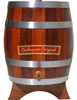 Barril Corote Cachaça Sapucaia Vertical 5l Madeira 1