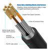 Aopockan Tech Cable Ethernet Cat 8 De 100 Pies, Cable De Red 1