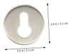 Bocallave Euro Acero Inoxidable 2