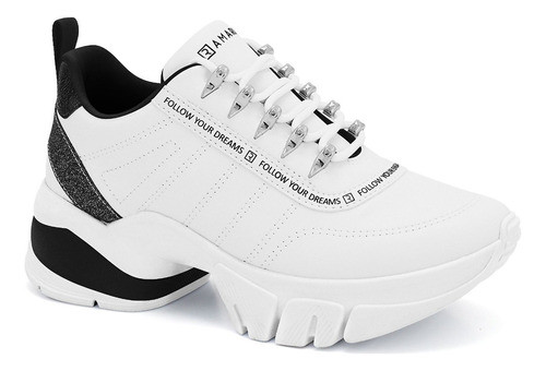 Sneaker Tenis Chunky Ramarim Branco Tenis Chunky Ramarim Branco