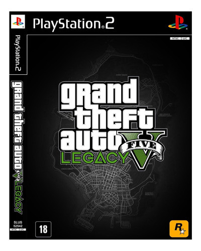 GTA V Legacy Edition for PS2 Physical Latest Version!